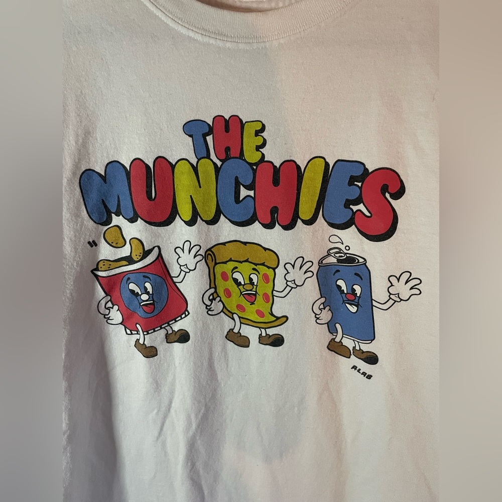 Cartoon Munchies Graphic Tee